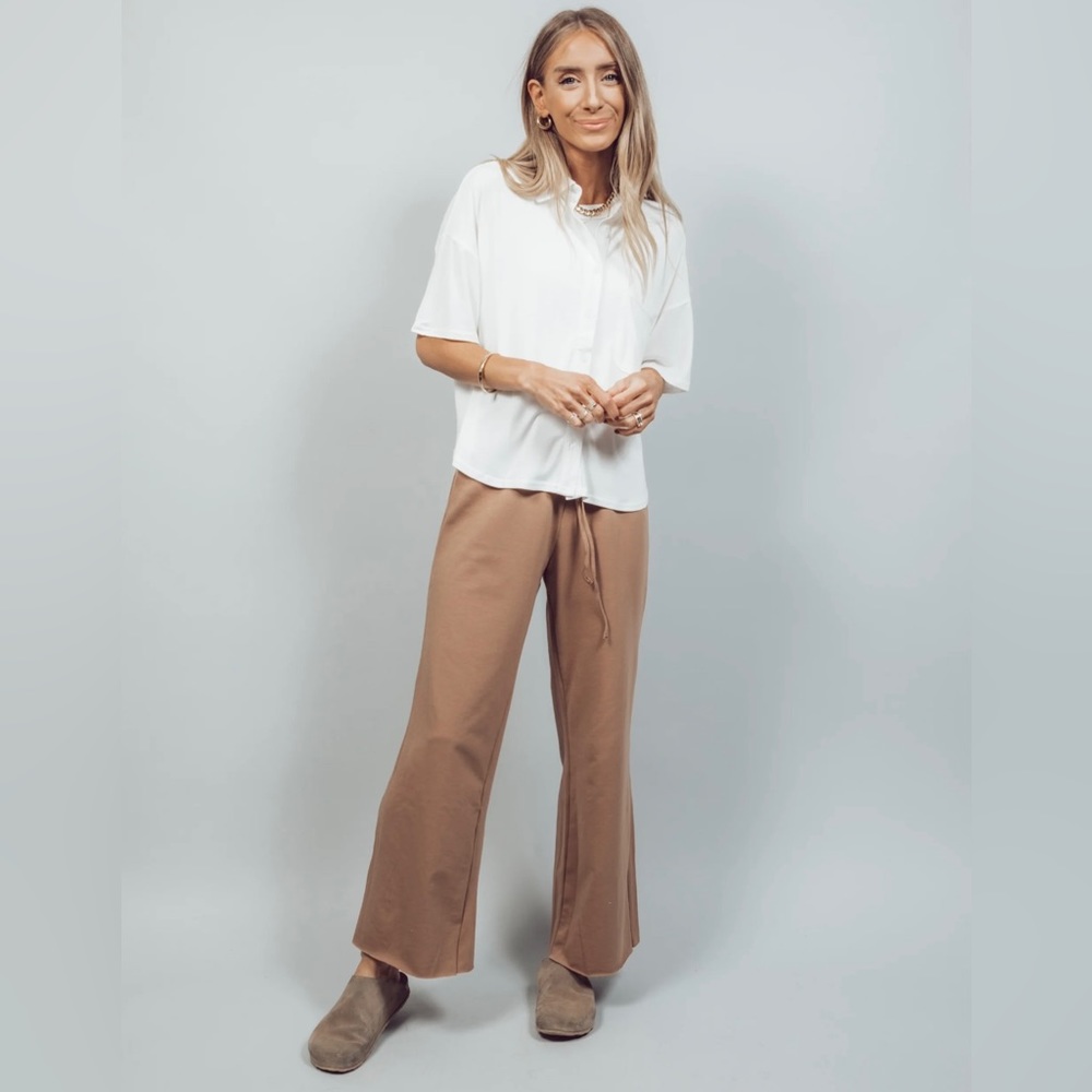 shop stevie bianca wide leg pants